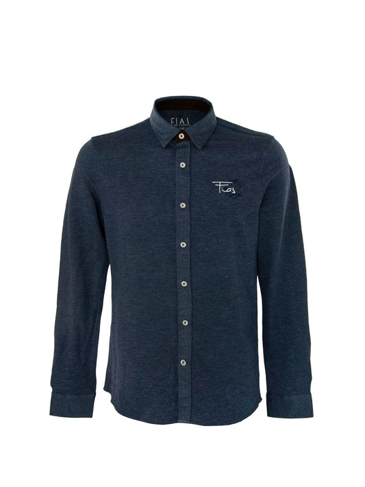 Fias Official Shirt Jacquard Blue